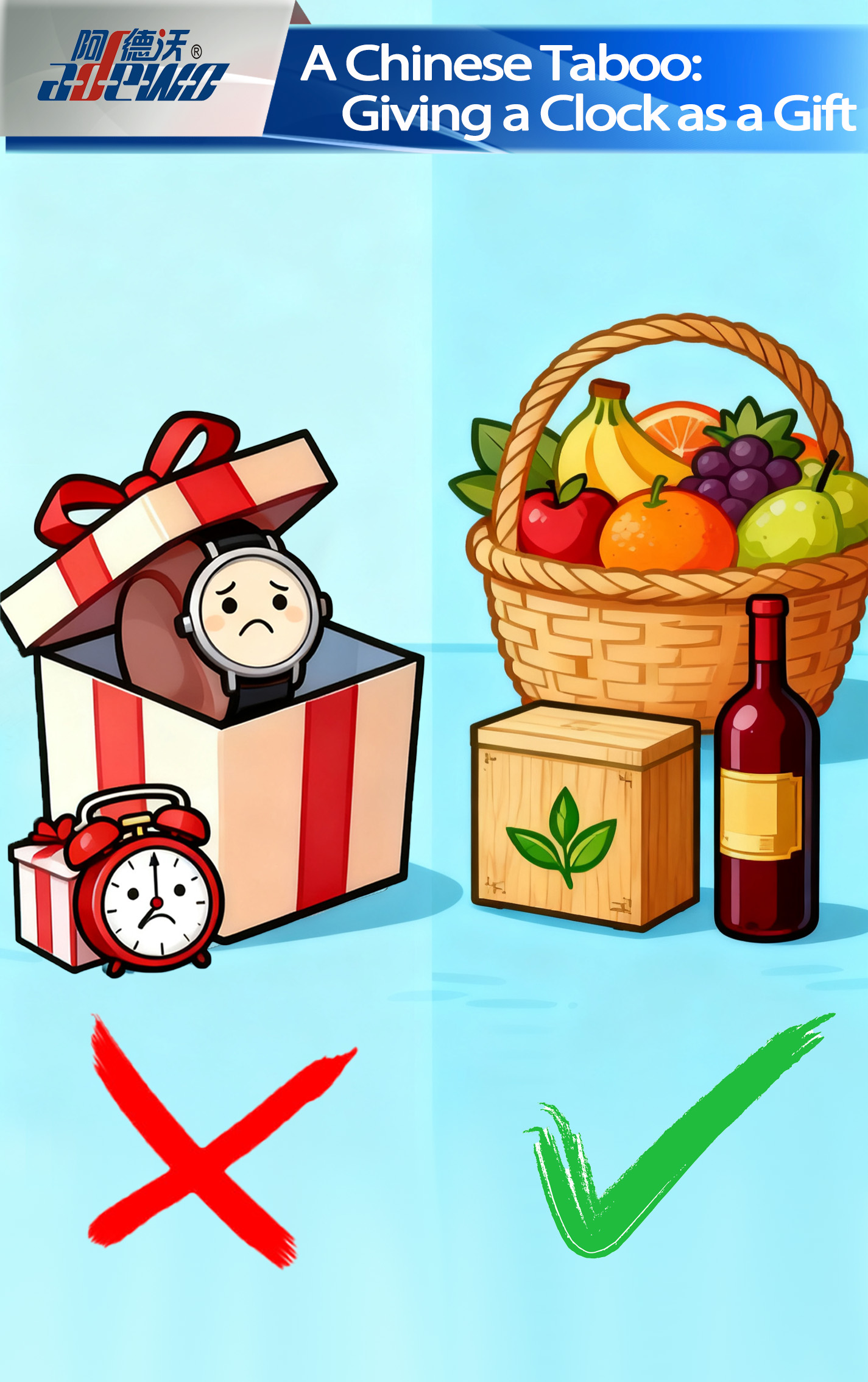 একটি চীনা ট্যাবু: উপহার হিসাবে একটি ঘড়ি দেওয়া